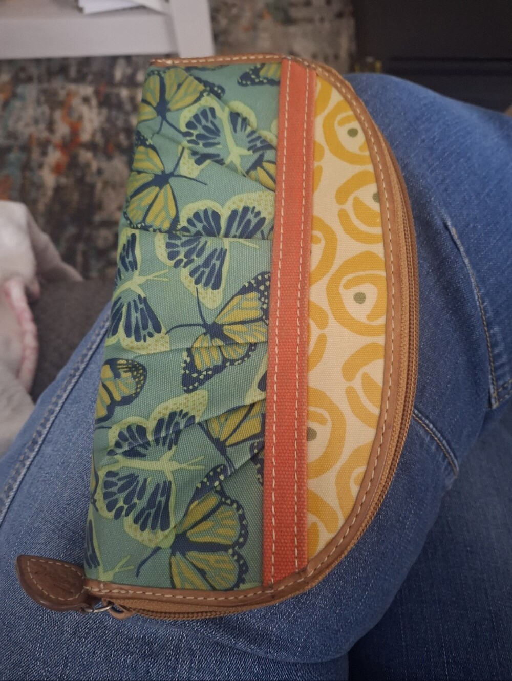 Fossil Butterfly Print Wallet